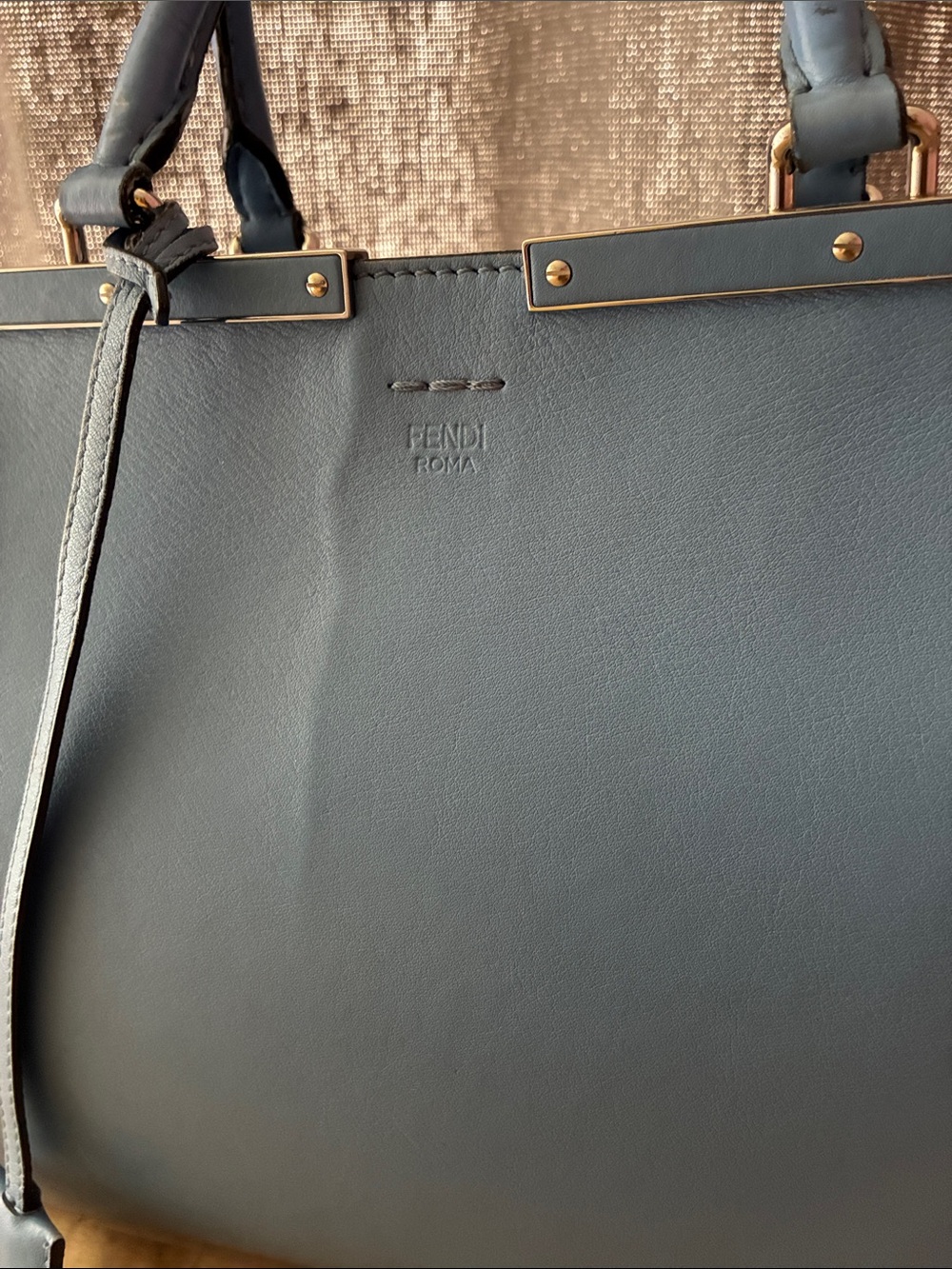 Fendi Monster Croc Crocodile Tail Trois Jours 3Jours Satchel Handbag! - Picture 2 of 16